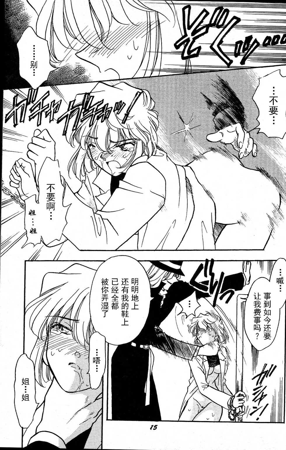 (C56) [Studio Boxer (NAGO.K)] SHERRY | “啊…雪莉……”  (HO HE TO 19) (Detective Conan) [Chinese] [大叔汉化] - Page 12