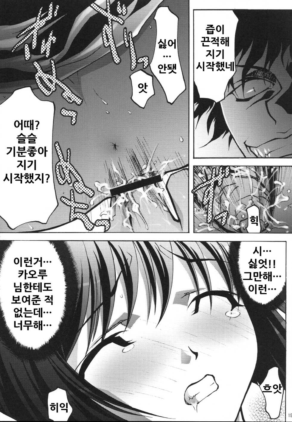 [club54 (Ichigo Mark)] Hakoiri Musume Ryoujoku (Ai Yori Aoshi) [Korean] - Page 15