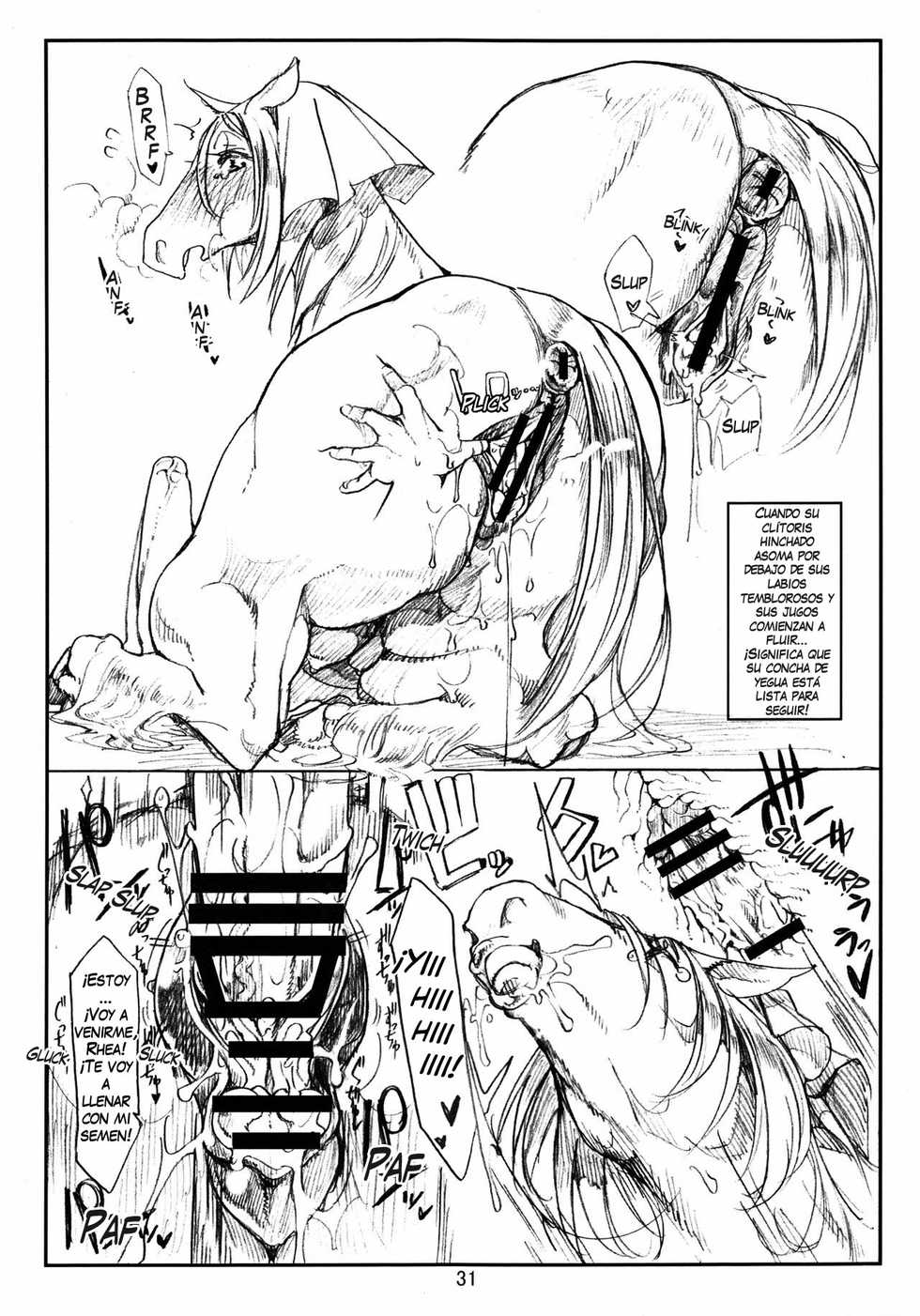 (Kemoket 3) [Mayoineko (Various)] MARE HOLIC 2 [Spanish] [Red Fox Makkan] [ページ欠落] - Page 30