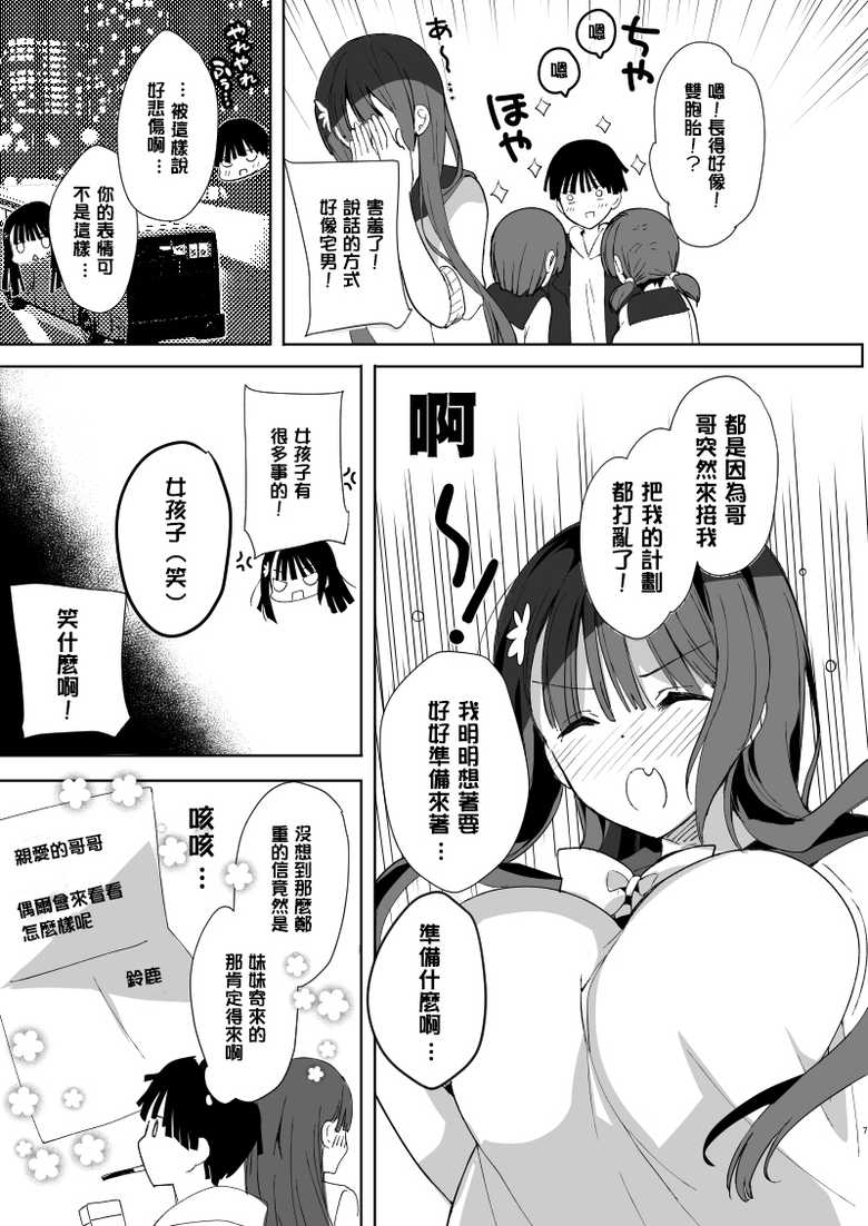 [Hitsujimama (Hitsuji Takako)] Kanbotsu-chan mo Dashitai. [Chinese] [爱弹幕汉化组] [Digital] - Page 6