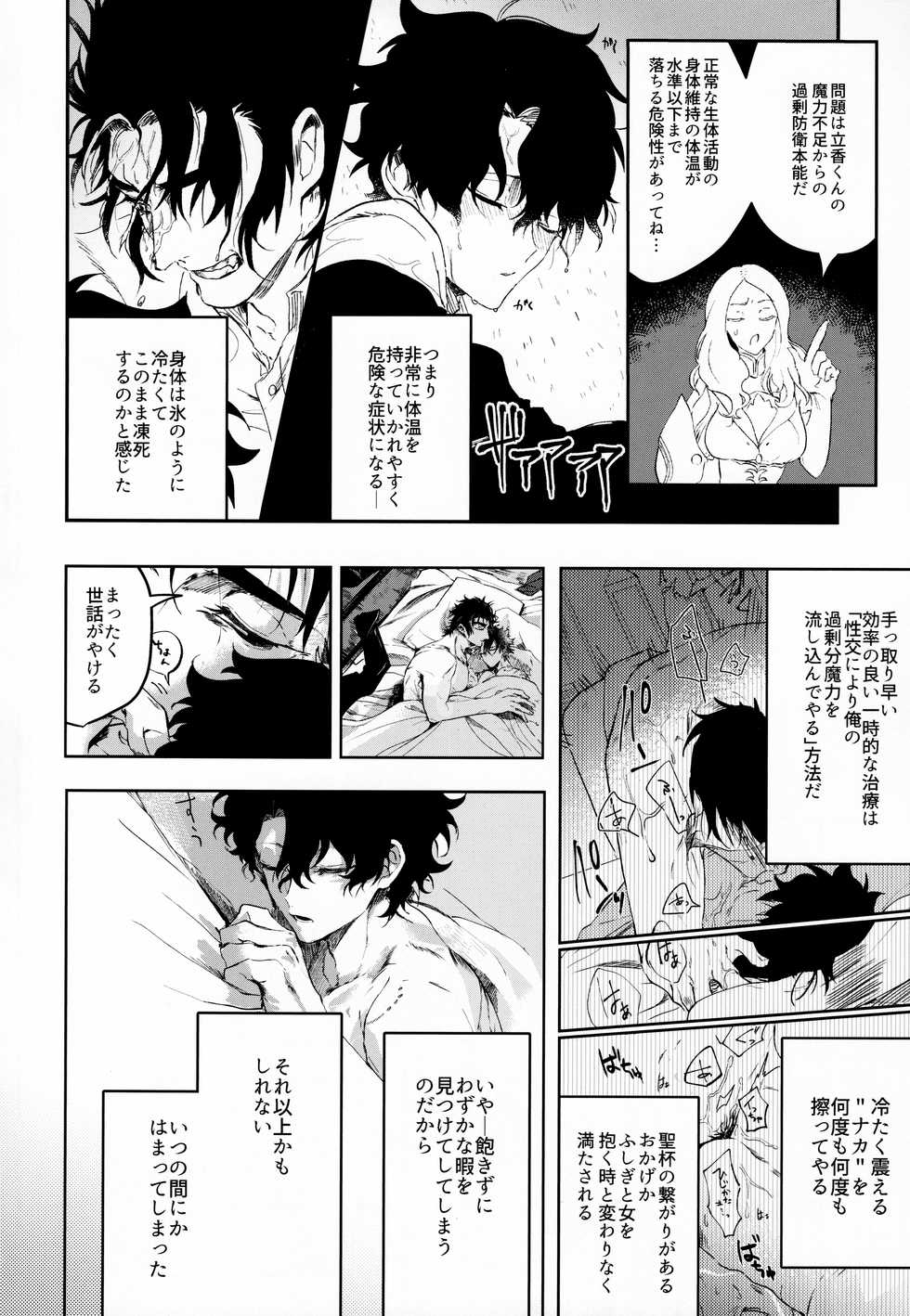 (Dai 18-ji ROOT4to5) [Hakumai Umai (Iriya)] Tandeki to Netsu (Fate/Grand Order) - Page 13