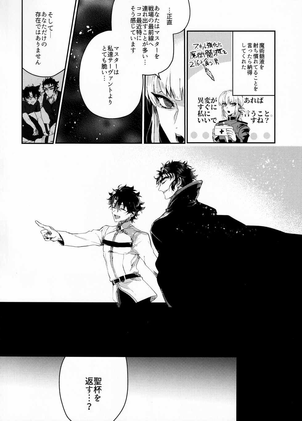 (Dai 18-ji ROOT4to5) [Hakumai Umai (Iriya)] Tandeki to Netsu (Fate/Grand Order) - Page 15