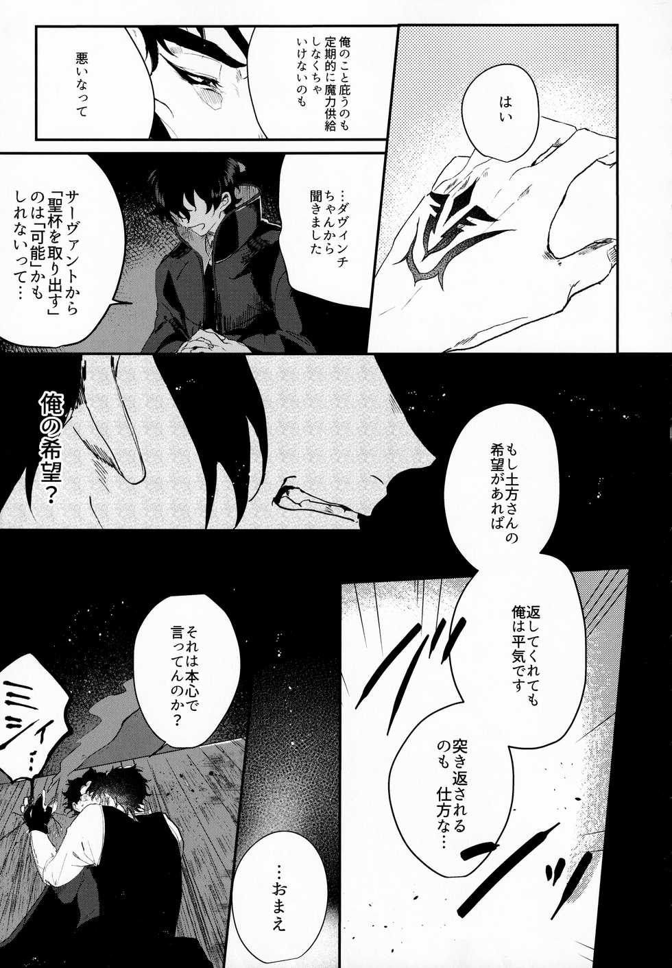 (Dai 18-ji ROOT4to5) [Hakumai Umai (Iriya)] Tandeki to Netsu (Fate/Grand Order) - Page 16