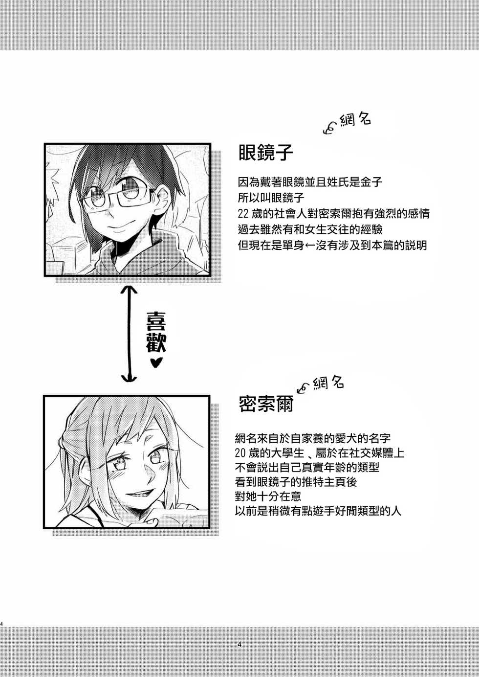 [Kabushikigaisha Yuri Senmonten (Suzuki Senpai)] Akogare no Yuri Eshi-san to Off-Pako Shitatta wwwww [Chinese] [沒有漢化] [Digital] - Page 3