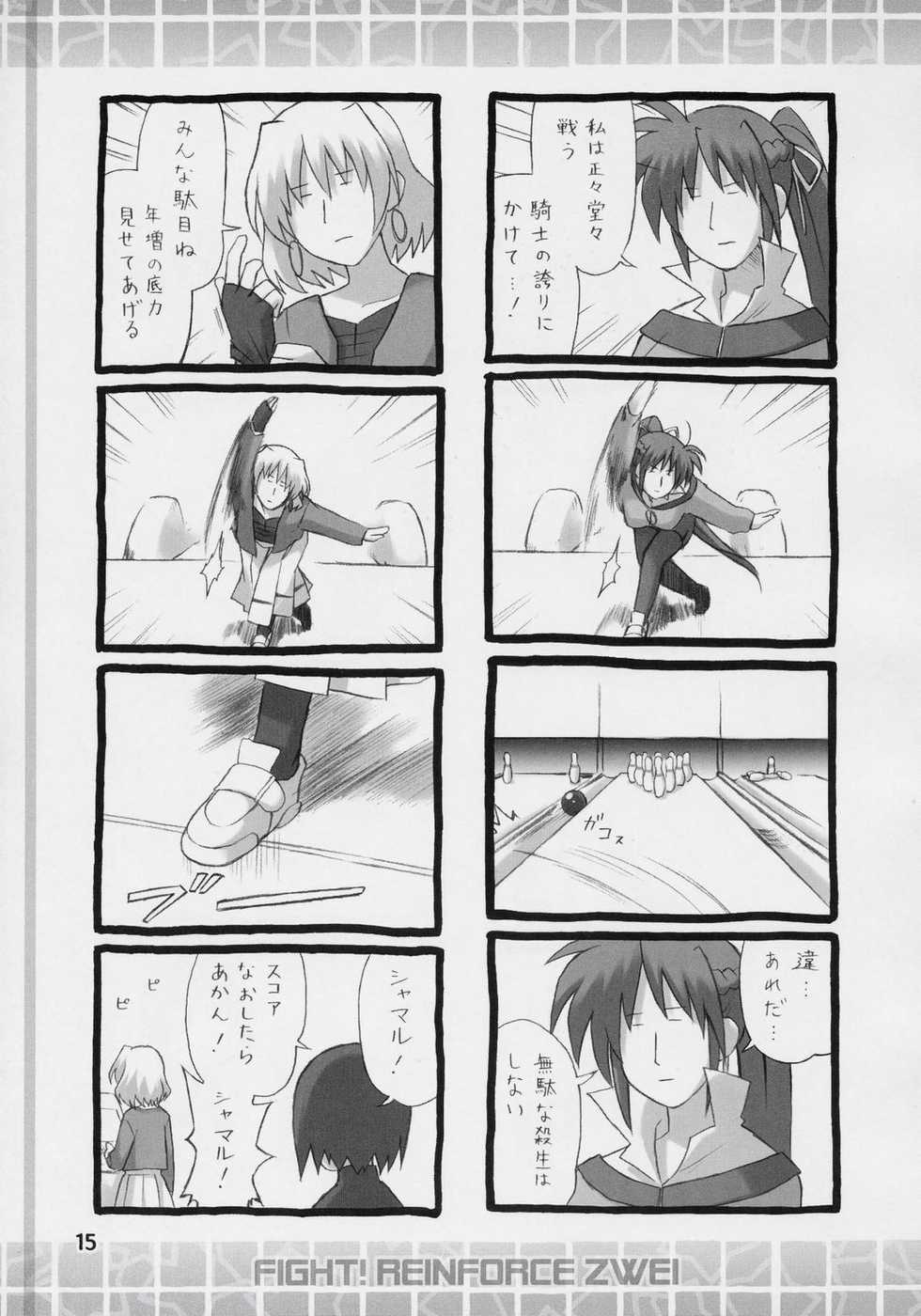 (COMIC1) [Utsura Uraraka (Eretto)] Rein Ganbaru desu! (Mahou Shoujo Lyrical Nanoha StrikerS) - Page 14