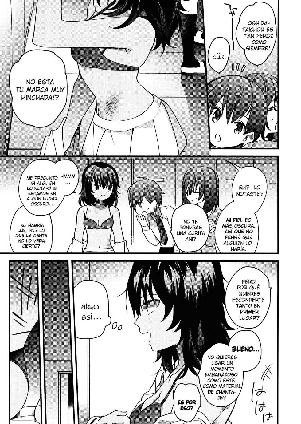 (HaruCC26) [Inka (Tan)] Shinsetsu no Kimi e (Girls und Panzer) [Spanish] - Page 4