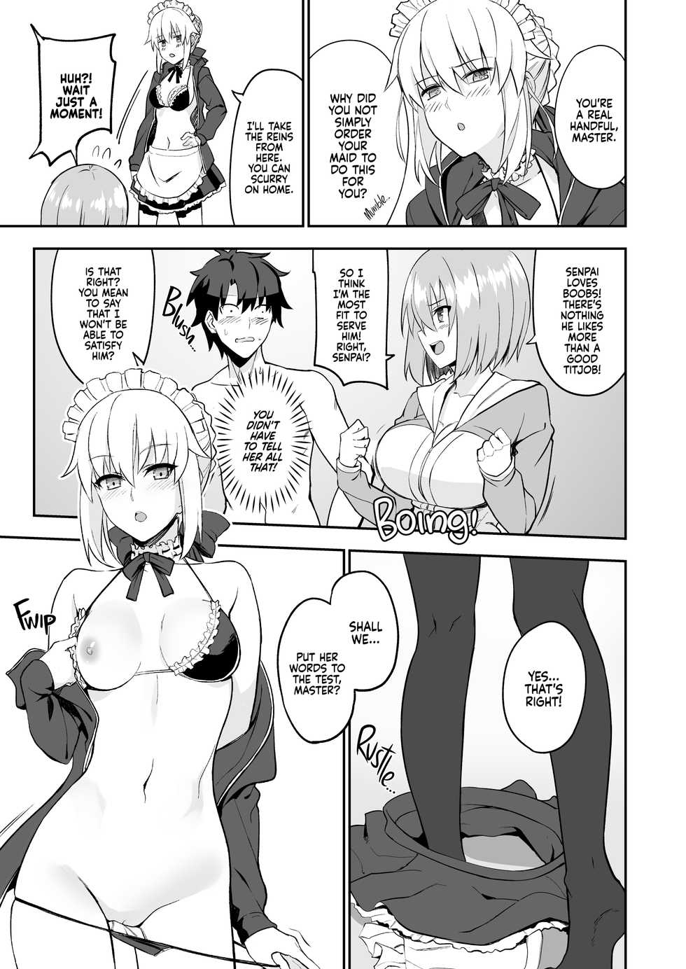 [LOFLAT (Prime)] Maid to Kouhai Dochira ga Okonomi? | MAID vs KOUHAI: Which Do You Prefer? (Fate/Grand Order) [English] [2d-market.com] [Decensored] [Digital] - Page 8