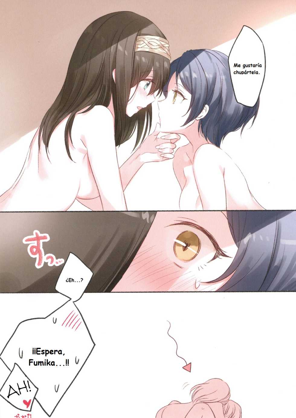 (Utahime Teien 14) [Tsuki no Uragawa (Romi)] LoveHo Iku KanaFumi (THE IDOLM@STER CINDERELLA GIRLS) [Spanish] [Nekomi Fans] - Page 12