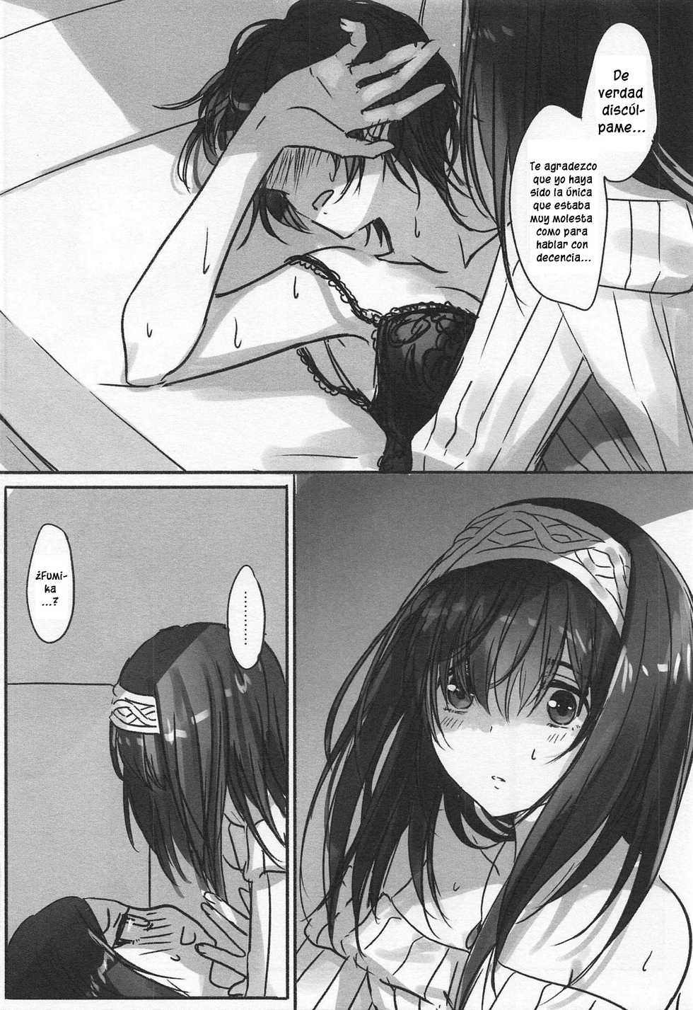 (Cool Star Festiv@l 02) [Tsuki no Uragawa (Romi)] Kanade-san, Yobai Shite mo Yoroshii desu ka? (THE IDOLM@STER CINDERELLA GIRLS) [Spanish] [Nekomi Fans] - Page 13
