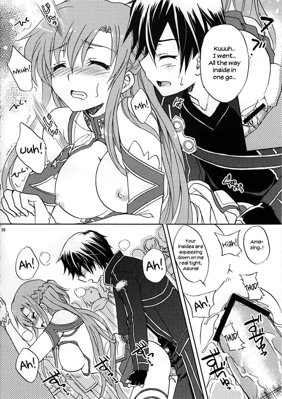 (C82) [SUKAPON-DO (Yano Takumi & Kagawa Tomonobu)] Home Sweet Home (Sword Art Online) [English] [EHCOVE] - Page 9