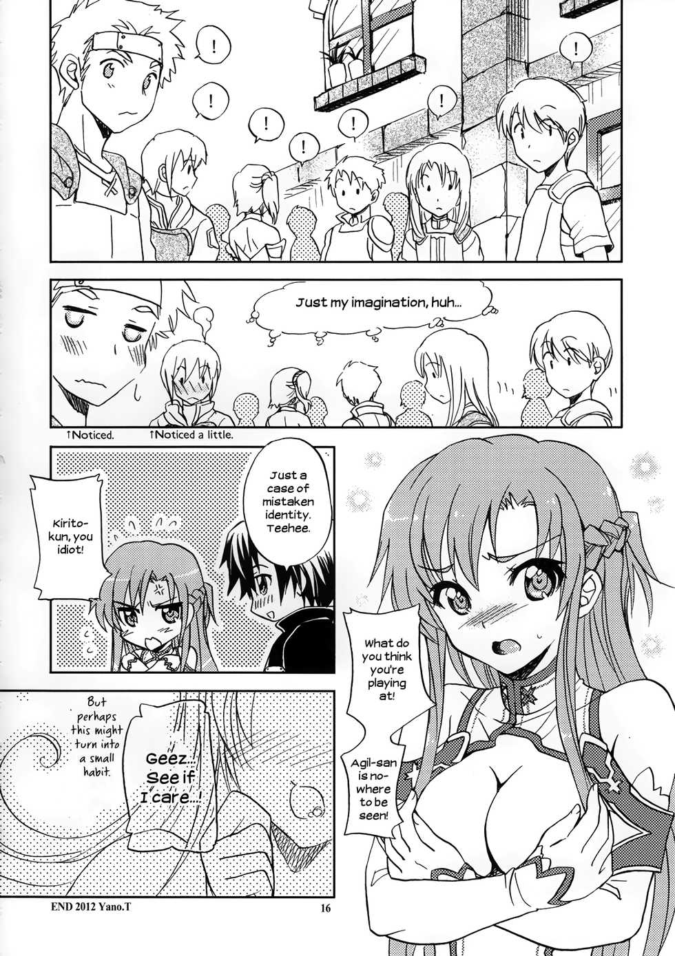 (C82) [SUKAPON-DO (Yano Takumi & Kagawa Tomonobu)] Home Sweet Home (Sword Art Online) [English] [EHCOVE] - Page 15