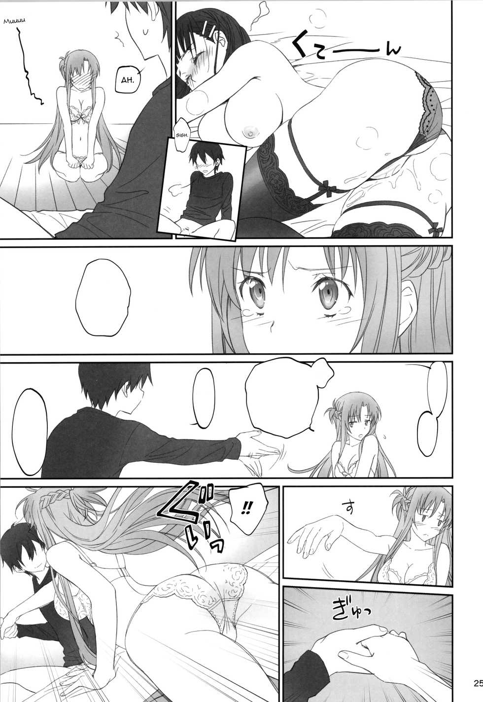(C92) [Bloody Okojo (Caviar, Mojyako)] Voyeuristic Disorder (Sword Art Online) [Textless] - Page 24