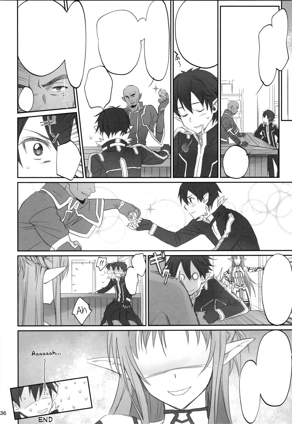 (C92) [Bloody Okojo (Caviar, Mojyako)] Voyeuristic Disorder (Sword Art Online) [Textless] - Page 35