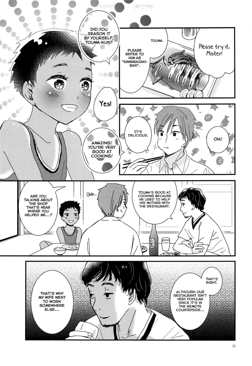 (Boys Parade) [Natsukanmi (Ko-ri Azuki)] Chiku Shounen [English] [Yuuta's Blog] - Page 11