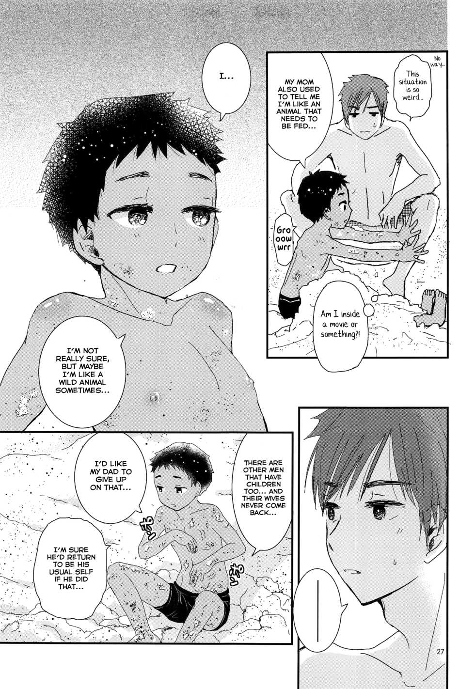 (Boys Parade) [Natsukanmi (Ko-ri Azuki)] Chiku Shounen [English] [Yuuta's Blog] - Page 27