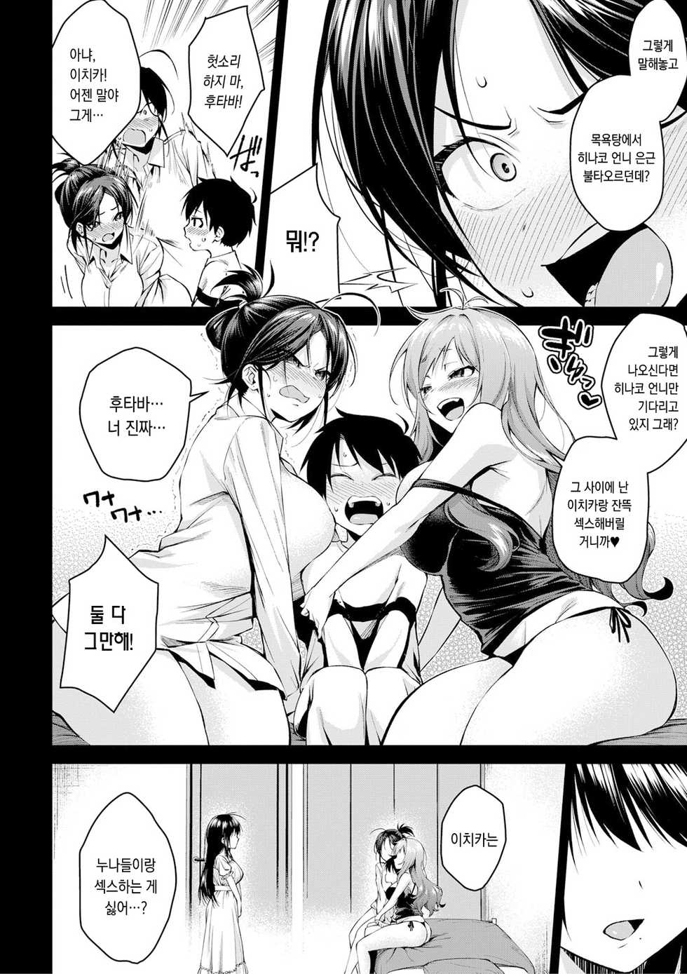 [Kurokura Eri] Onee-san-tachi to Sex Shiyo Ch. 2 (COMIC MILF 2021-04 Vol. 59) [Korean] [Digital] - Page 6