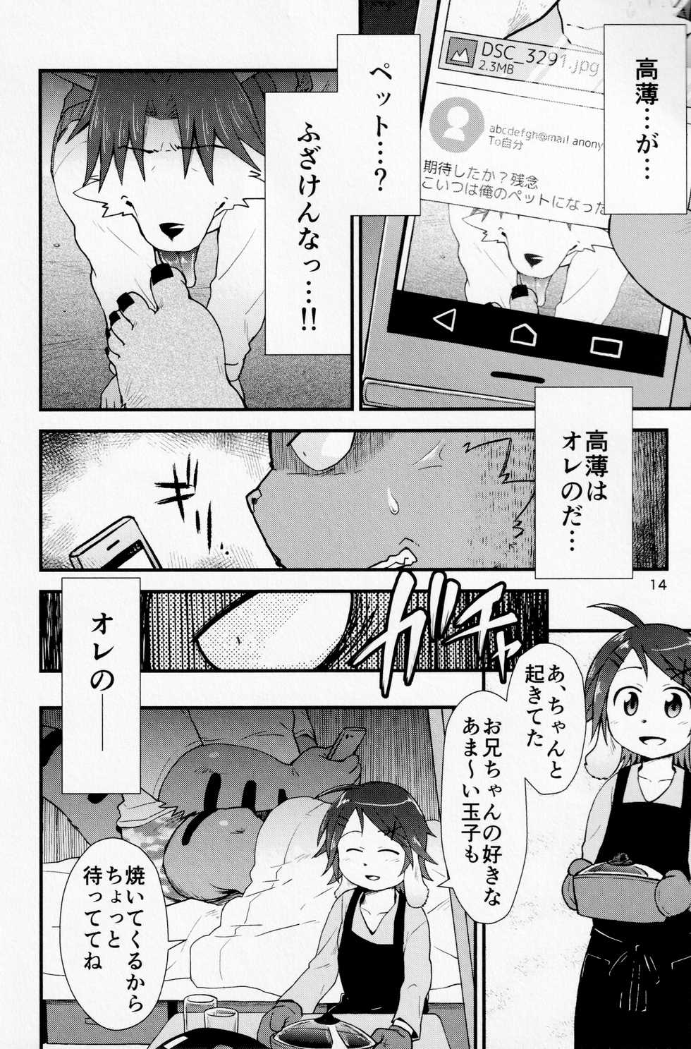 (Kemoket 7) [butagoya dot com (Noruriri)] Hentai Seiyoku Sexual Perversion B-2 - Page 13
