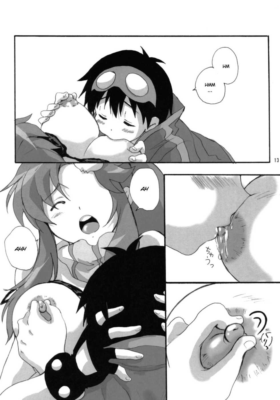(SC36) [Heppoko Drill (Soguni Mana)] Yokoshimo na Kimochi | Yoko and Simon's feelings (Tengen Toppa Gurren Lagann) [English] {Exo Subs} - Page 12