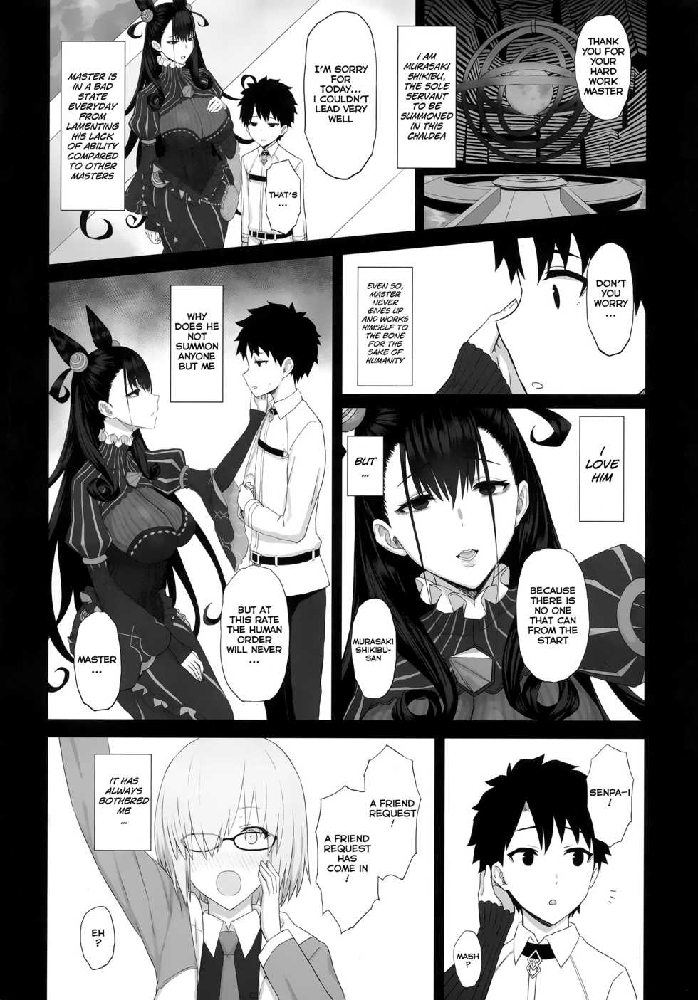 (C96) [Gomuhachi (Gomu)] Netorare Monogatari | Netorare Story (Fate/Grand Order) [English] [Denjinn] - Page 3