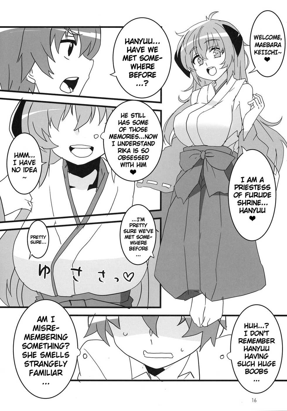 (AC2) [Blue Mage (Aoi Manabu)] Sanjou Gattai Higurashi GO! (Higurashi no Naku Koro ni) [English] [Keye Necktire] - Page 15