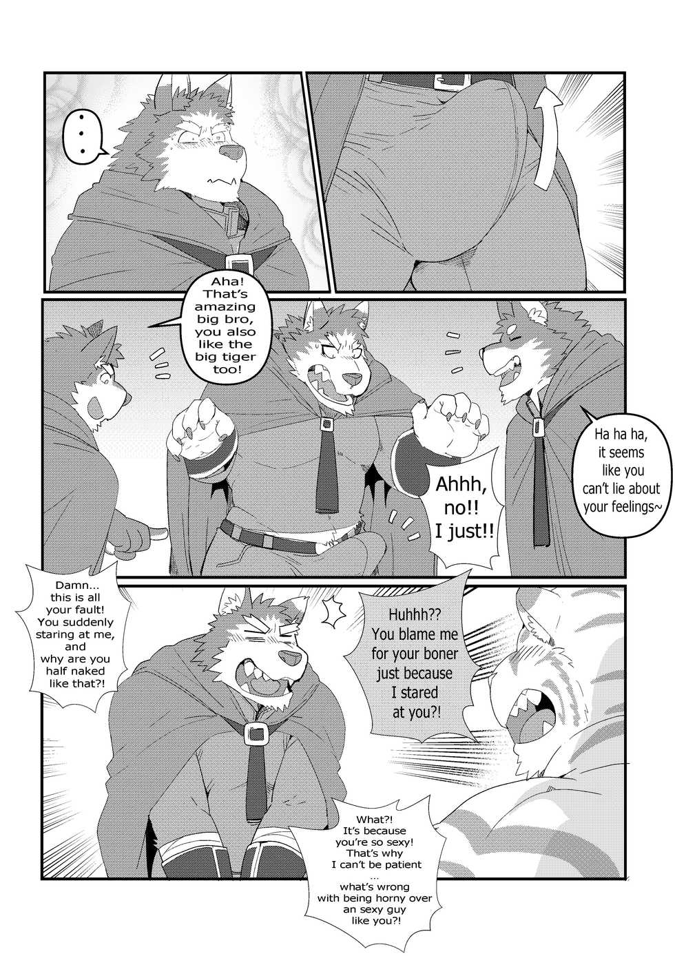 [LucusOLD] Our Boyfriend is a bulky tiger - Page 8
