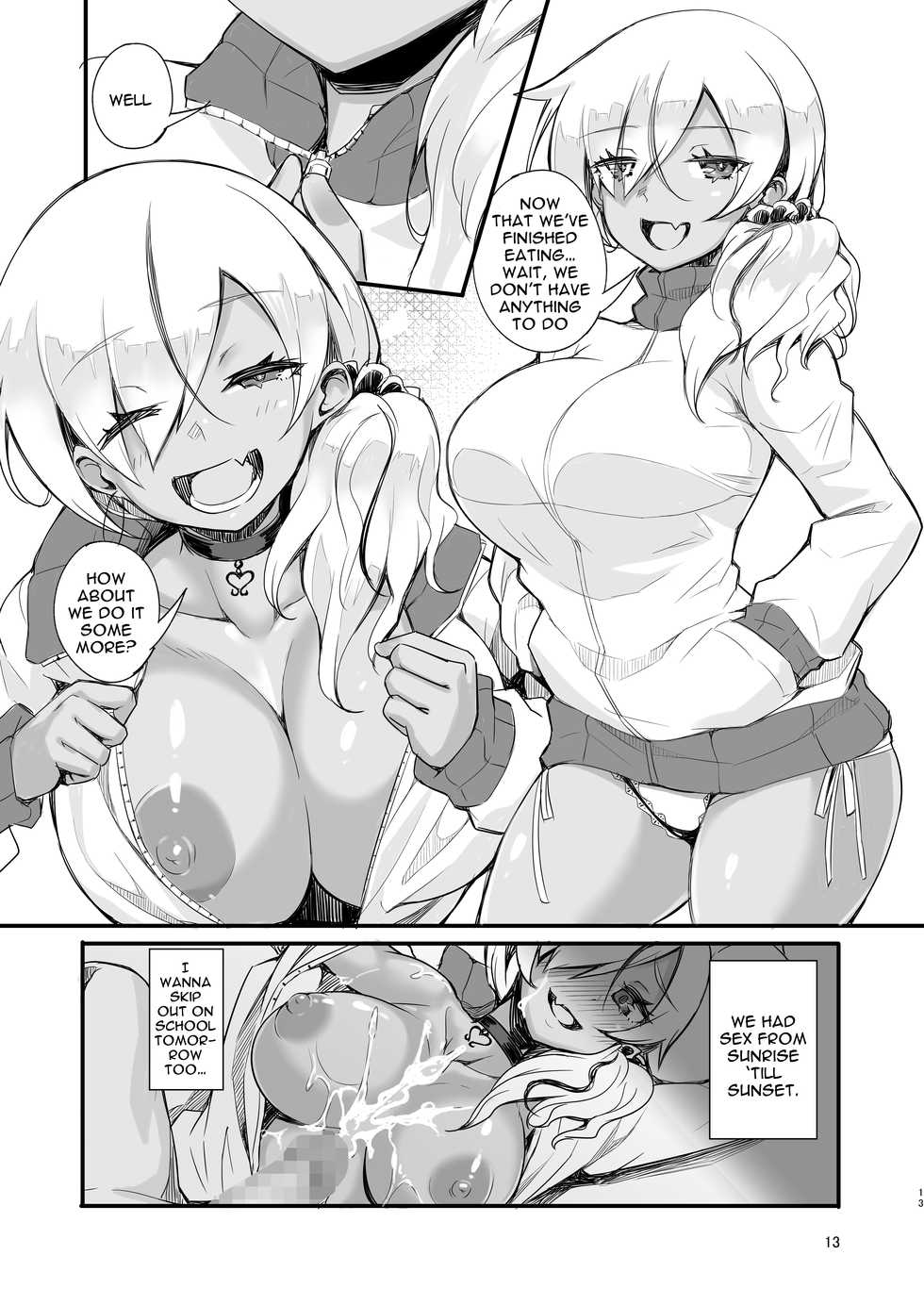 [Kamico! (Mocco)] Gal Senpai wa Kotowaranai | Don't Refuse Gal Senpai [English] {Doujins.com} [Digital] - Page 12
