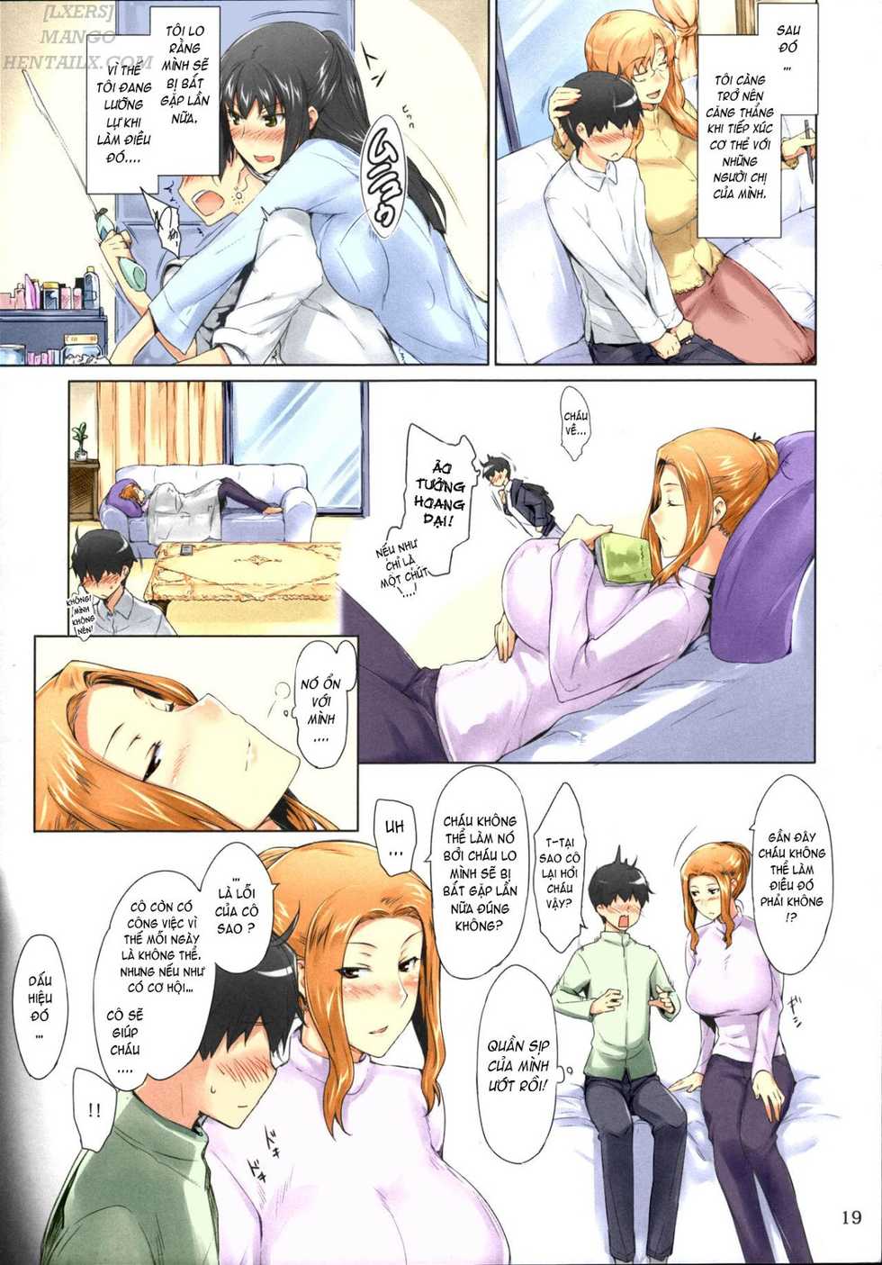 (C86) [MTSP (Jin)] Tachibana-san-chi no Dansei Jijou Matome Ban [Vietnamese Tiếng Việt] [Colorized] - Page 19