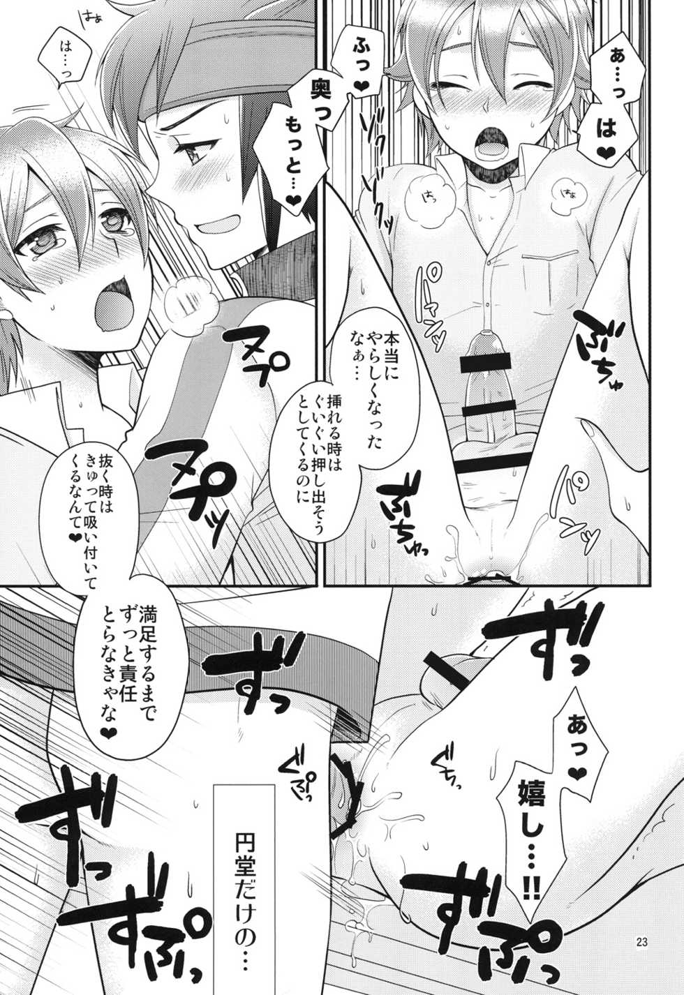 (Seishun Cup 9) [ErotIs (Narita Koh)] 24-sai Endou-san to Nakimushi Hiroto ga Shachoushitsu de xxx Suru Hon. (Inazuma Eleven) - Page 22