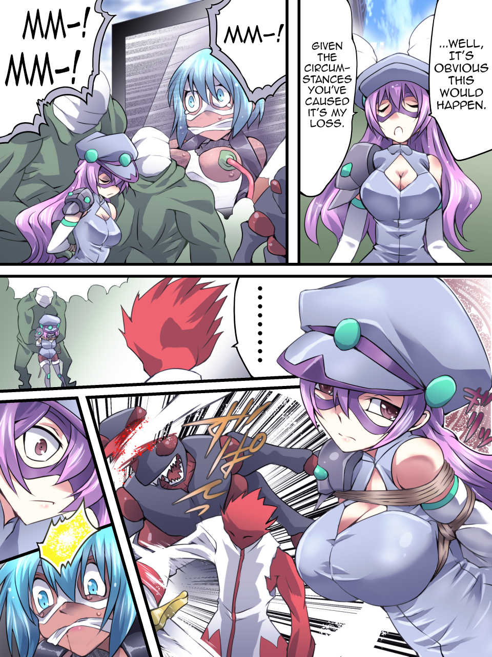 [Atelier Hachifukuan] Superheroine Yuukai Ryoujoku 9 -  Superheroine in Distress - Feo-Jio [English] [Harasho Project] - Page 16