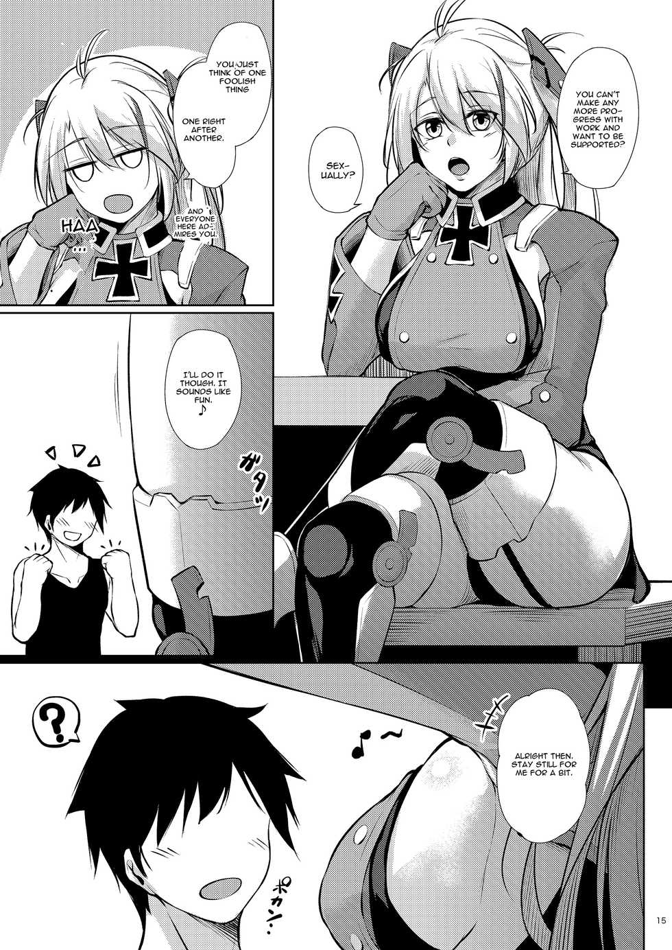 [Gakuen Ketsumeichou (Oriue Wato)] Minna ni Amaetai!! (Azur Lane) [English] [CGrascal] [Digital] - Page 14