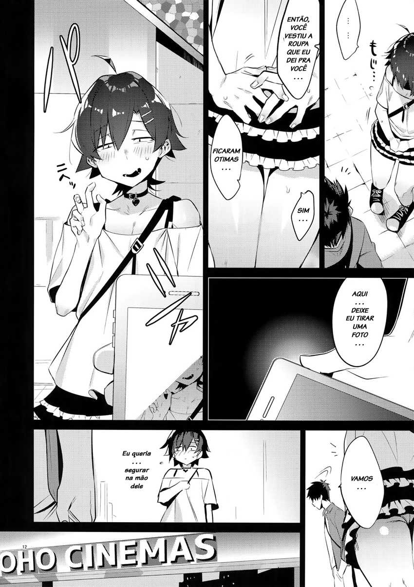 (C96) [Hamehame Service Area (Cr-R)] Hikigaya Hachiman o Saiminjutsu de Kanojo ni Shite Yaritai Houdai Suru Hon. 2 (Yahari Ore no Seishun Love Come wa Machigatteiru.) [Portuguese-BR] [LIANEF] - Page 11