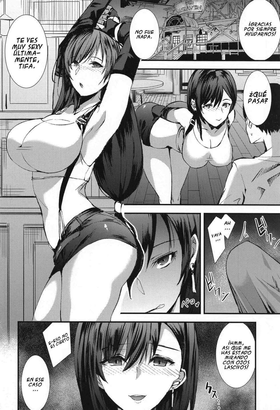 [sand (Asahiru Yuu)] Shoufu Tifa | Whore Tifa (Final Fantasy VII) [Spanish] [Rin Breaker] - Page 19