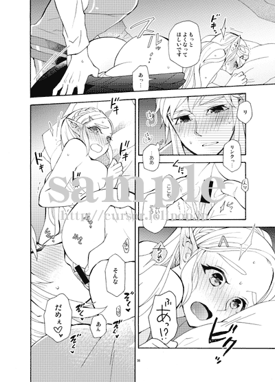 (SUPER ALL STAR 2021) [CURSOR (Satou)] Ashita to sonogo no watashi-tachi (The Legend of Zelda) [Sample] - Page 8