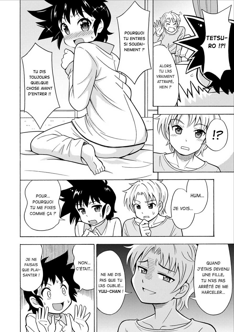 [Yoshida Gorou Shoukai (Yoshida Gorou)] Influenza Nyotaika-gata [French] [La Sainte perv'] [Digital] - Page 10