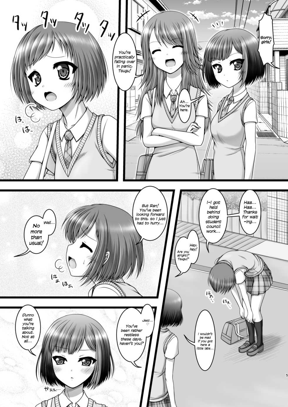 [Ai wa Kurayami (Marui Ryuu)] Hankotsu Mesh Color | Rebel Mesh Color (BanG Dream!) [English] {defski} - Page 4
