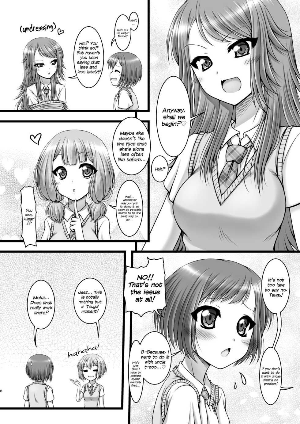 [Ai wa Kurayami (Marui Ryuu)] Hankotsu Mesh Color | Rebel Mesh Color (BanG Dream!) [English] {defski} - Page 7
