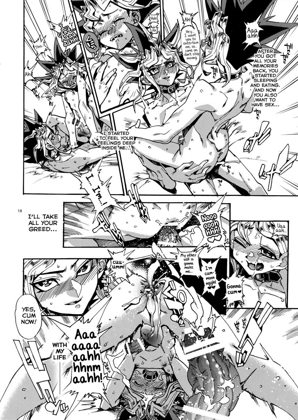 (C91) [Quartzshow (hari)] Hitotsuki Dake no Koibito (Yu-Gi-Oh!) [English] [Yuuta's Blog] - Page 18