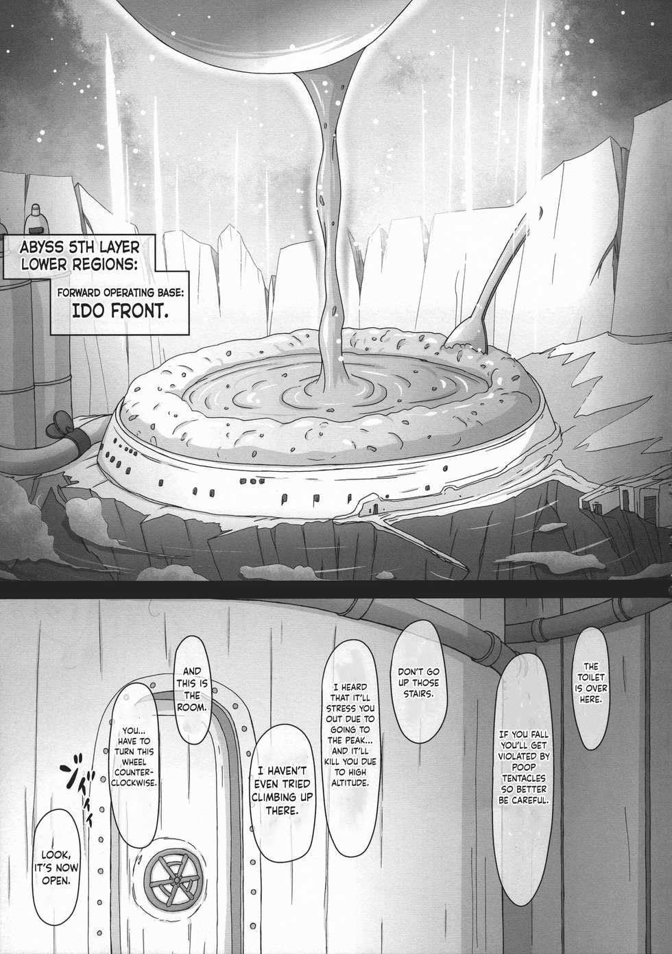 (Akihabara Chou Doujinsai) [CIRCLE ENERGY (Imaki Hitotose)] Prushka no Papa bou Kairaku Dai Bouken (Made in abyss) [English] [obsoletezero] - Page 5