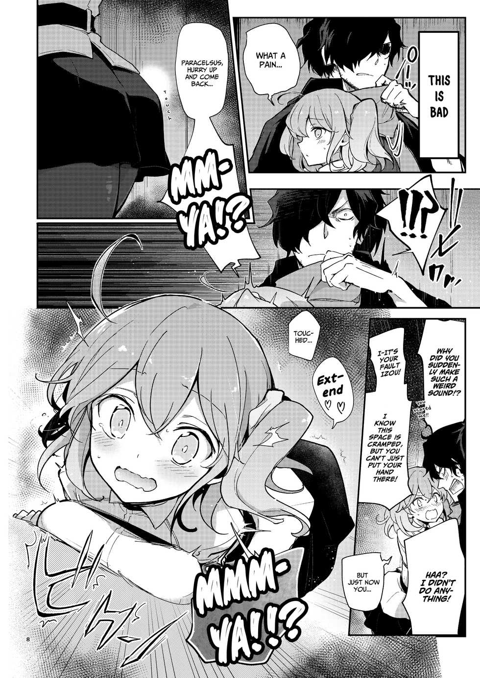 [macrown (Akizuki Mac)] Heisho Micchaku Trap-chuu ni Enkaku Shokushu ni Ijirarete Hakonai ga Kanzen ni Ecchi na Kuuki ni Nacchaimashita (Fate/Grand Order) [English] [xinsu] [Digital] - Page 7