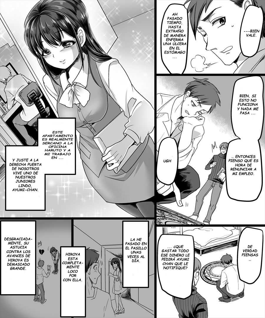 [TSF Mousou Chikusekijo (Minaduki Nanana, Kouji)] Yuutai no Mahoujin ~Anoko ni Hyoui Shite Kanojo to XXX~ [Spanish][GenderBender Scans] - Page 3