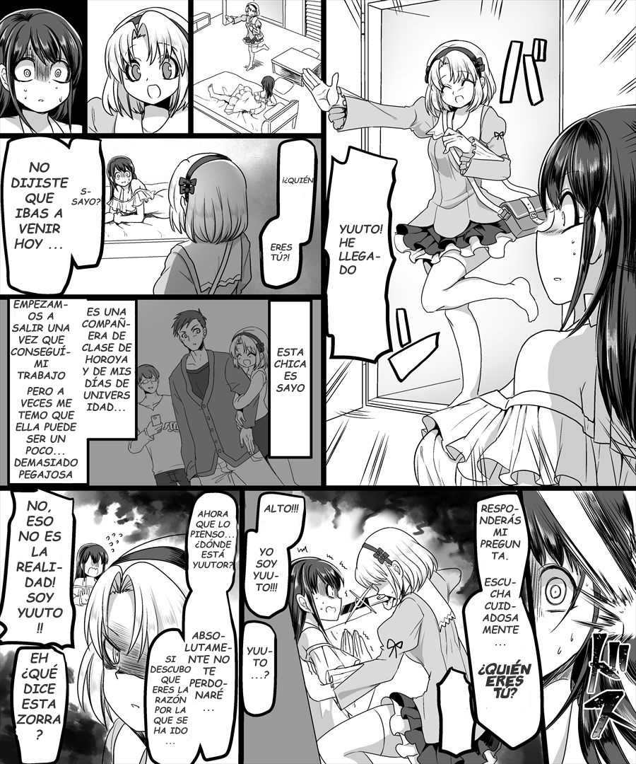 [TSF Mousou Chikusekijo (Minaduki Nanana, Kouji)] Yuutai no Mahoujin ~Anoko ni Hyoui Shite Kanojo to XXX~ [Spanish][GenderBender Scans] - Page 18