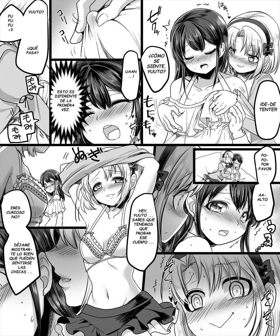 [TSF Mousou Chikusekijo (Minaduki Nanana, Kouji)] Yuutai no Mahoujin ~Anoko ni Hyoui Shite Kanojo to XXX~ [Spanish][GenderBender Scans] - Page 23