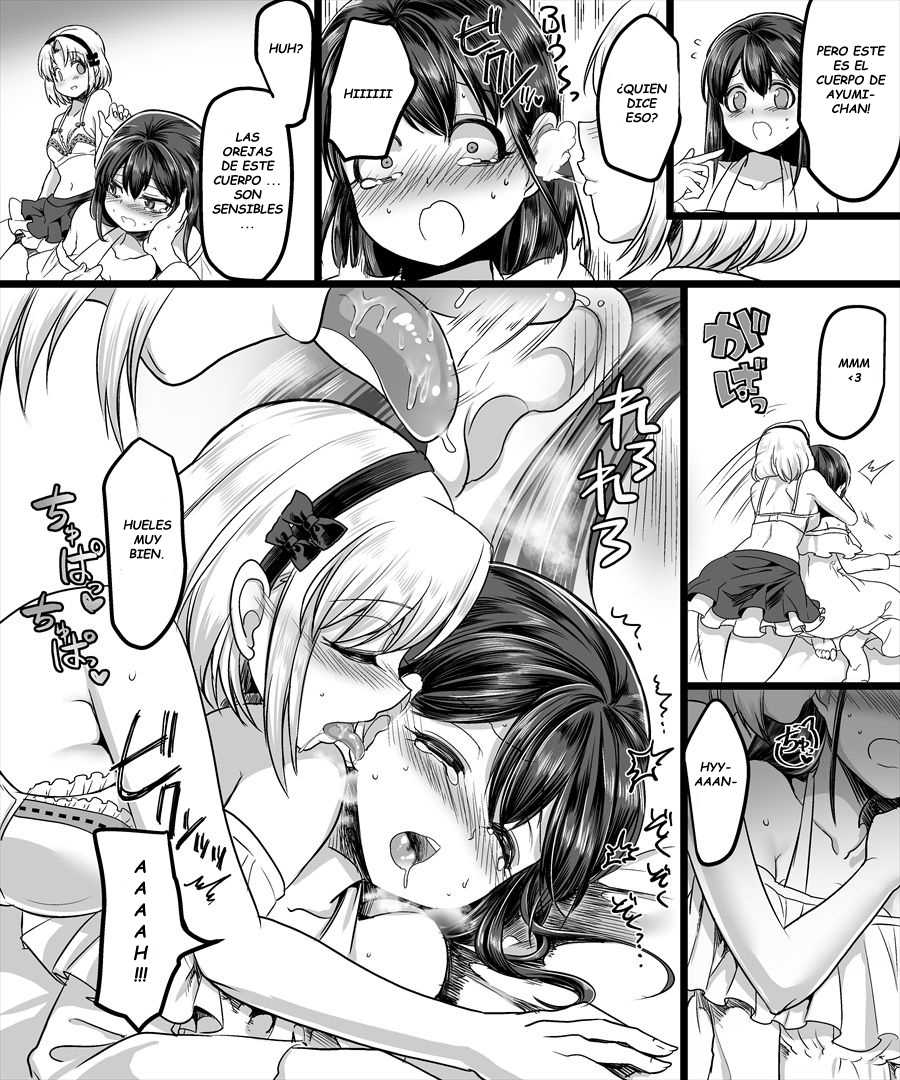 [TSF Mousou Chikusekijo (Minaduki Nanana, Kouji)] Yuutai no Mahoujin ~Anoko ni Hyoui Shite Kanojo to XXX~ [Spanish][GenderBender Scans] - Page 24