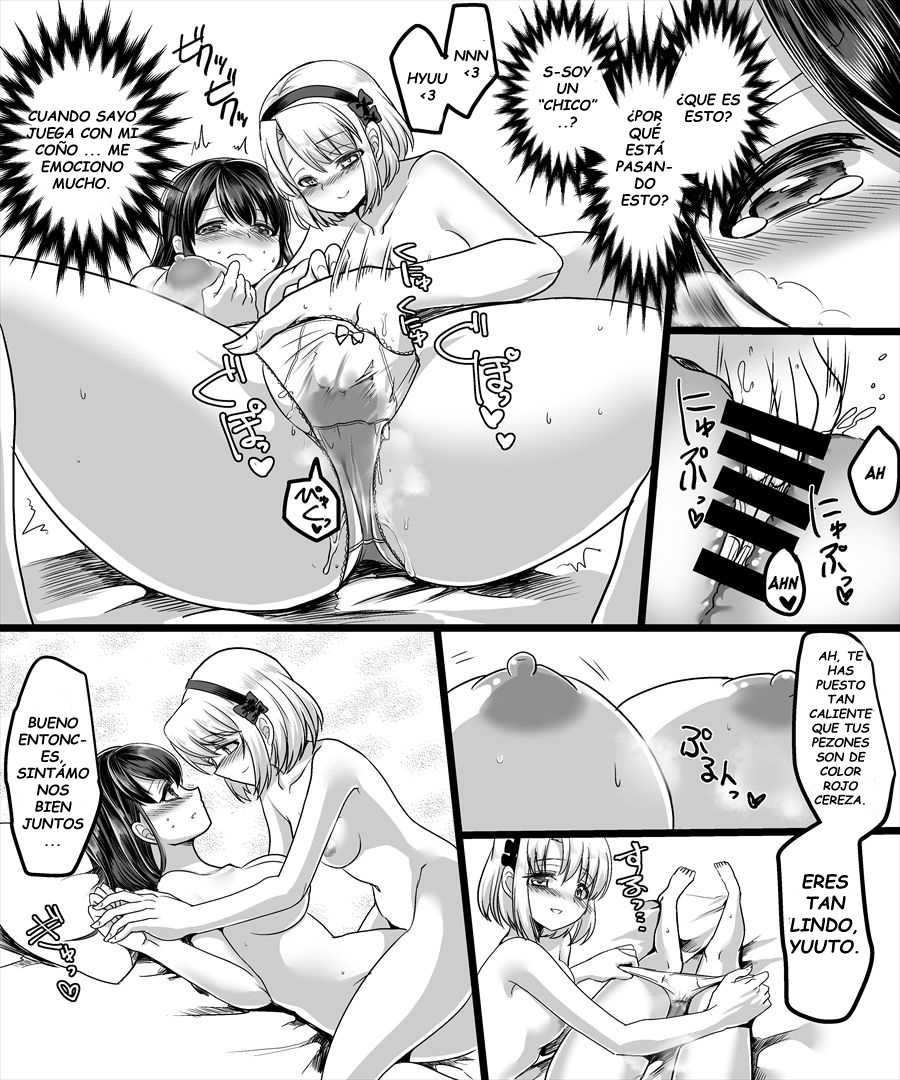 [TSF Mousou Chikusekijo (Minaduki Nanana, Kouji)] Yuutai no Mahoujin ~Anoko ni Hyoui Shite Kanojo to XXX~ [Spanish][GenderBender Scans] - Page 26