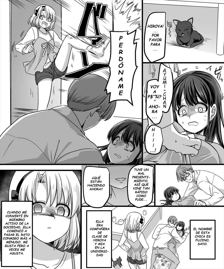 [TSF Mousou Chikusekijo (Minaduki Nanana, Kouji)] Yuutai no Mahoujin 2 ~Anoko ni Haitte Cosplay XXX~ [Spanish][GenderBender Scans] - Page 12