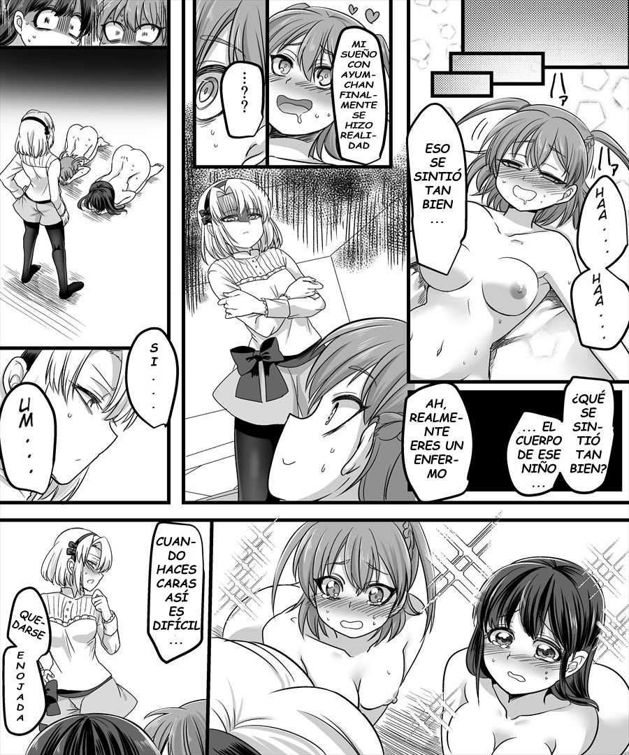 [TSF Mousou Chikusekijo (Minaduki Nanana, Kouji)] Yuutai no Mahoujin 2 ~Anoko ni Haitte Cosplay XXX~ [Spanish][GenderBender Scans] - Page 31