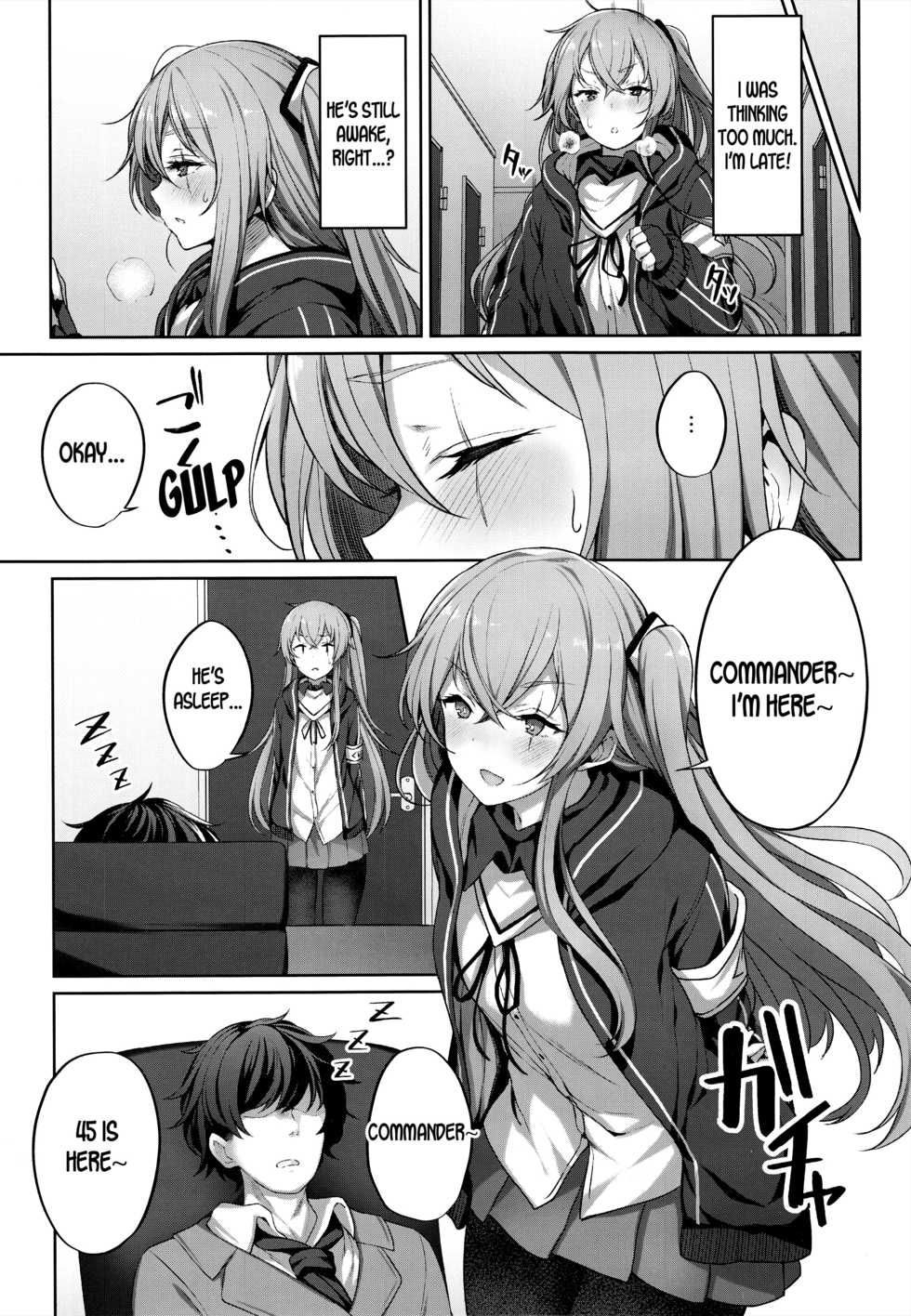 (C96) [Horumon Curry (Tobimura)] Shikikan no Sei dakara (Girls' Frontline) [English] [desudesu] - Page 7