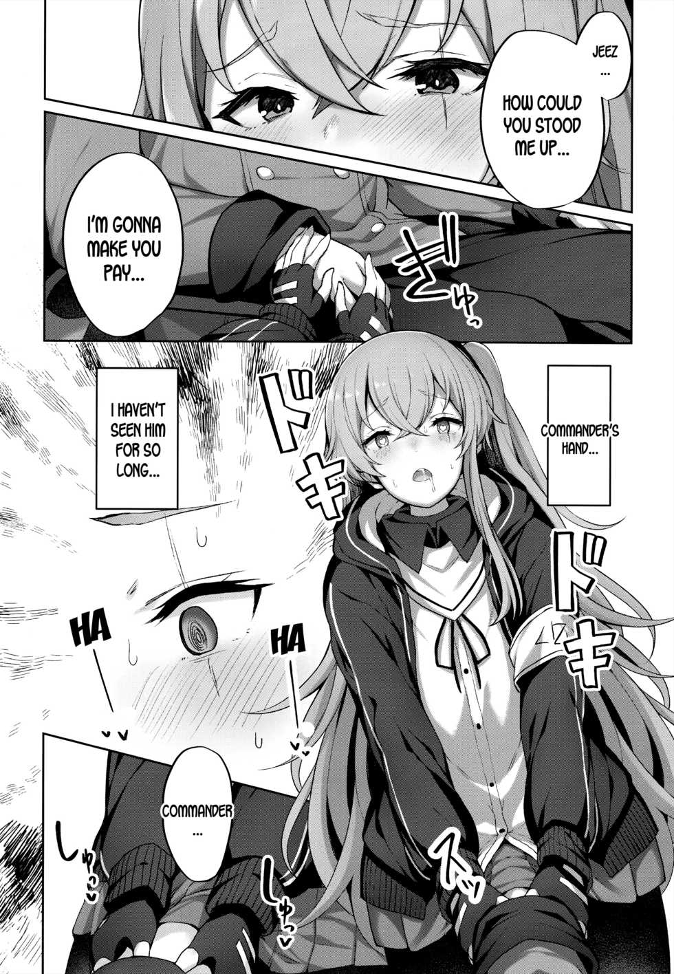 (C96) [Horumon Curry (Tobimura)] Shikikan no Sei dakara (Girls' Frontline) [English] [desudesu] - Page 8