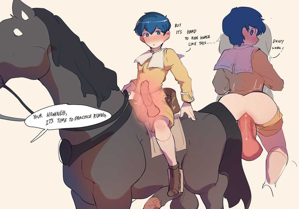 [ByeFrog] Little Prince Riding/Ridden by his Horse (Fire Emblem) - Page 2