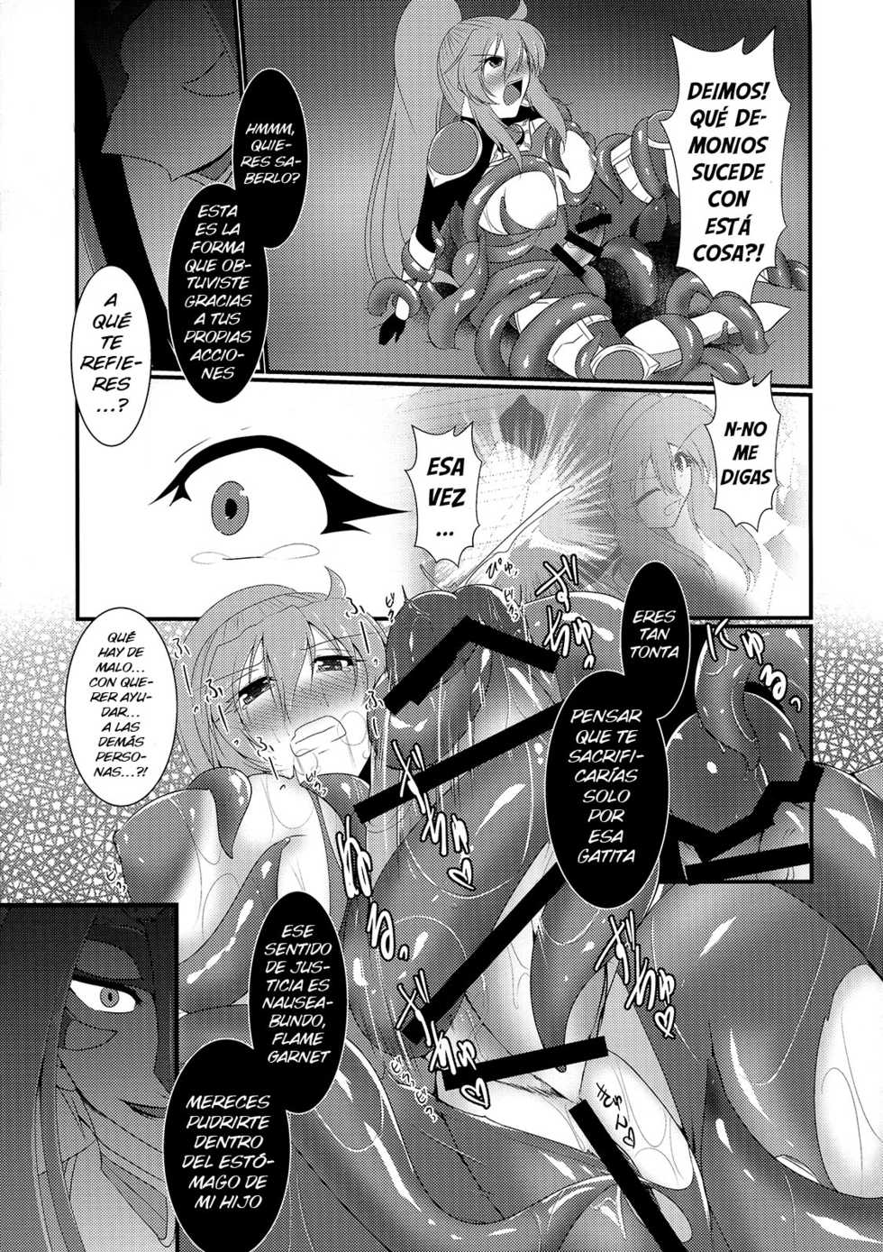 (Futaket 13.5) [Gekkou Tei (Seres Ryu)] Honoo no Senshi Flame Garnet | the flame warrior's flame garnet [Spanish][GenderBender Scans] - Page 17